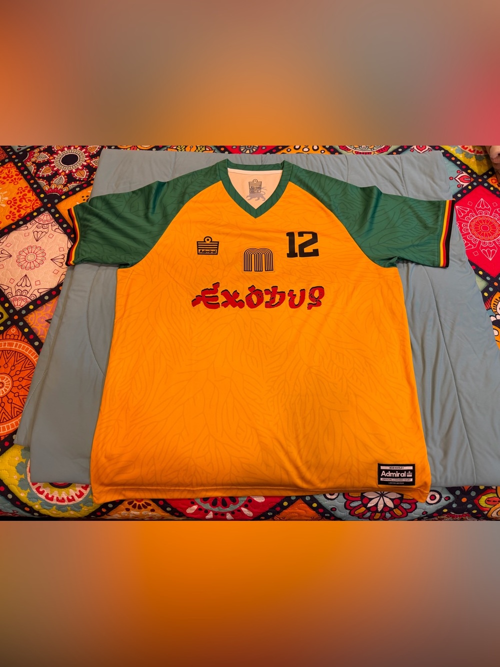 BOB MARLEY x MUNDIAL x ADMIRAL HOME EXODUS FOOTBALL TOP